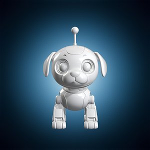 Cute Robot Dog