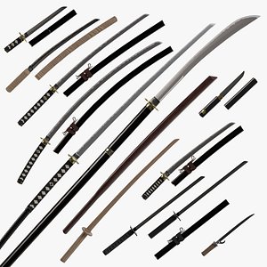 Japanese swords Pack