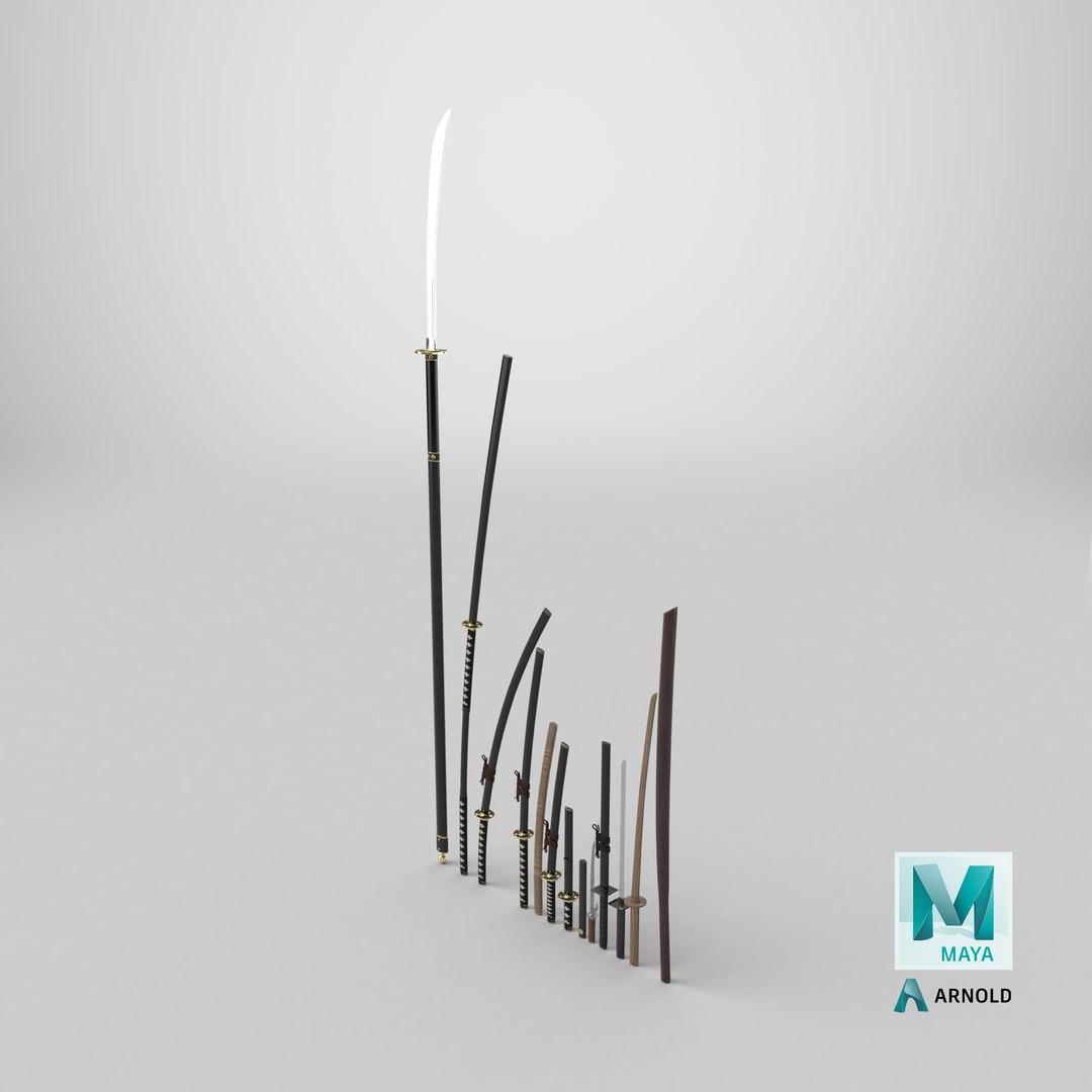 3D model Japanese swords Pack https://p.turbosquid.com/ts-thumb/QZ/HPKCvE/bf/stemcell_maya_arnold_render/png/1719843264/1920x1080/fit_q87/e6fd03de72a701f84198a9f4ff21f2d38ebed20c/stemcell_maya_arnold_render.jpg