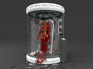 obj horror lab room creature