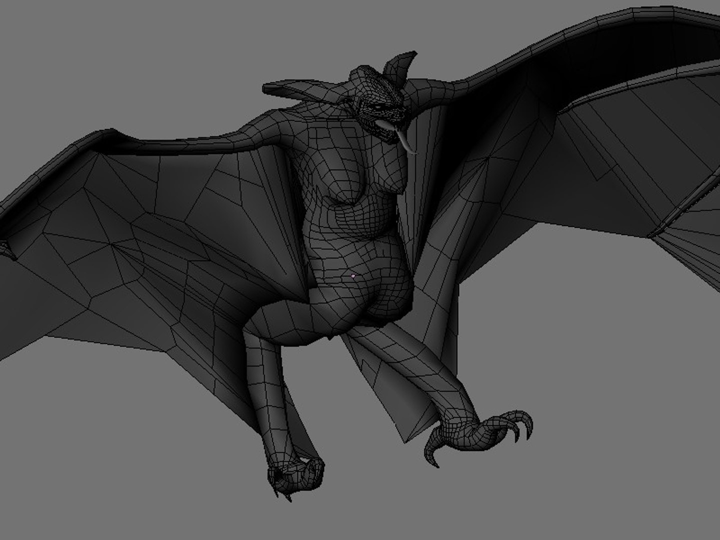 Giant Bat 3d Model