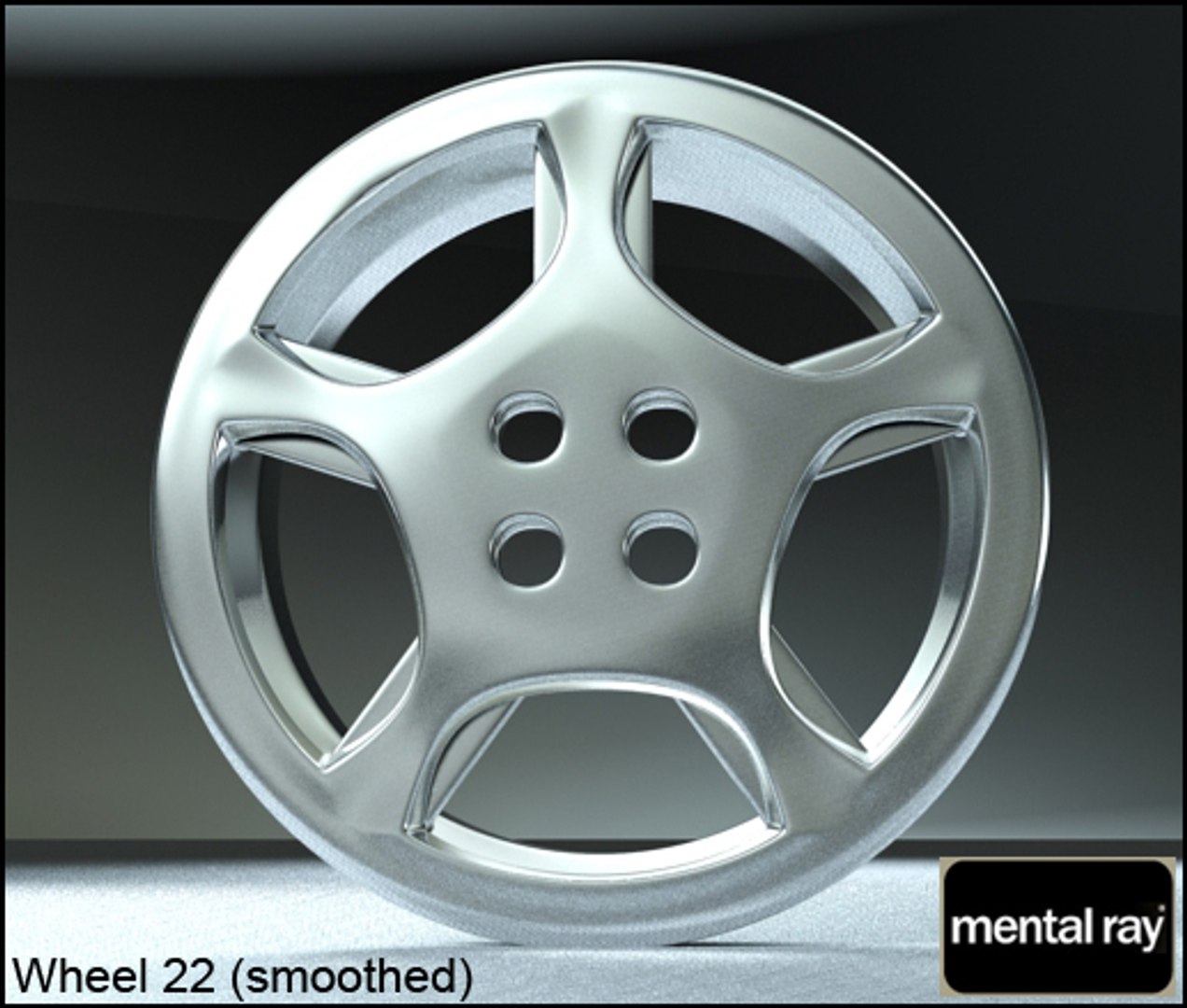 Wheel 22 3d Model