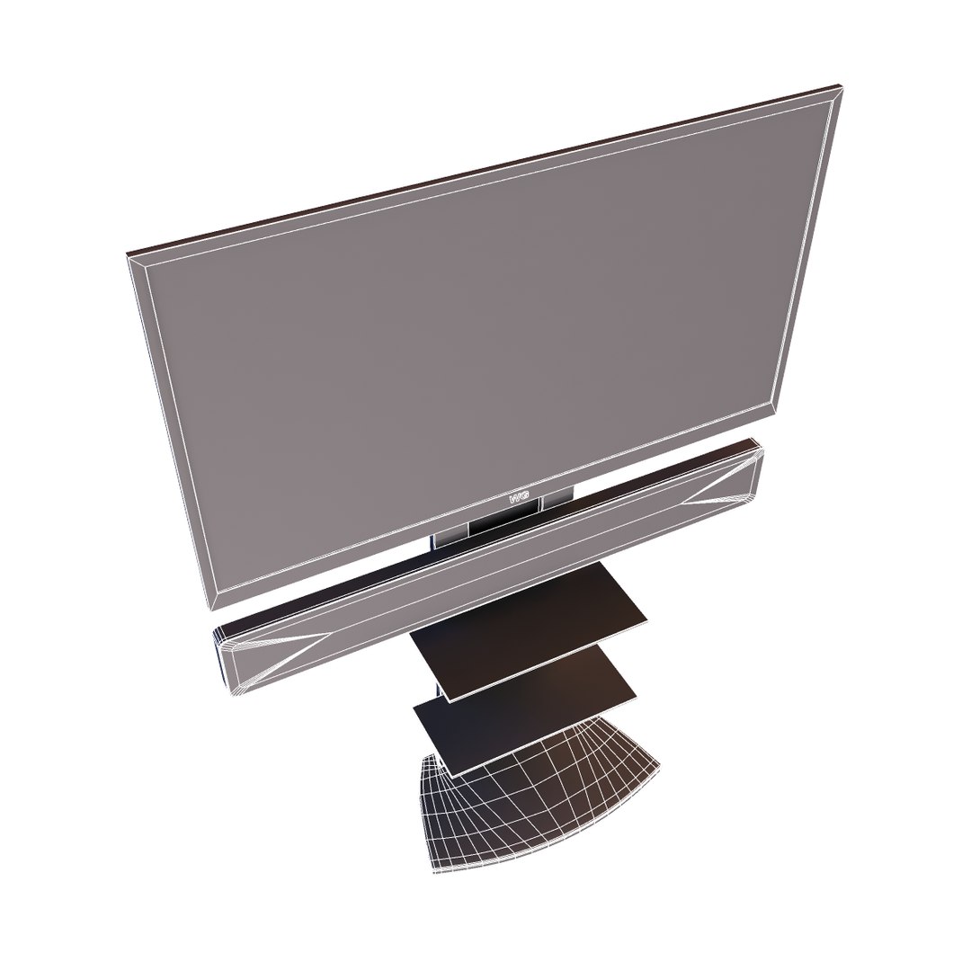 Tv Rack 3d 3ds