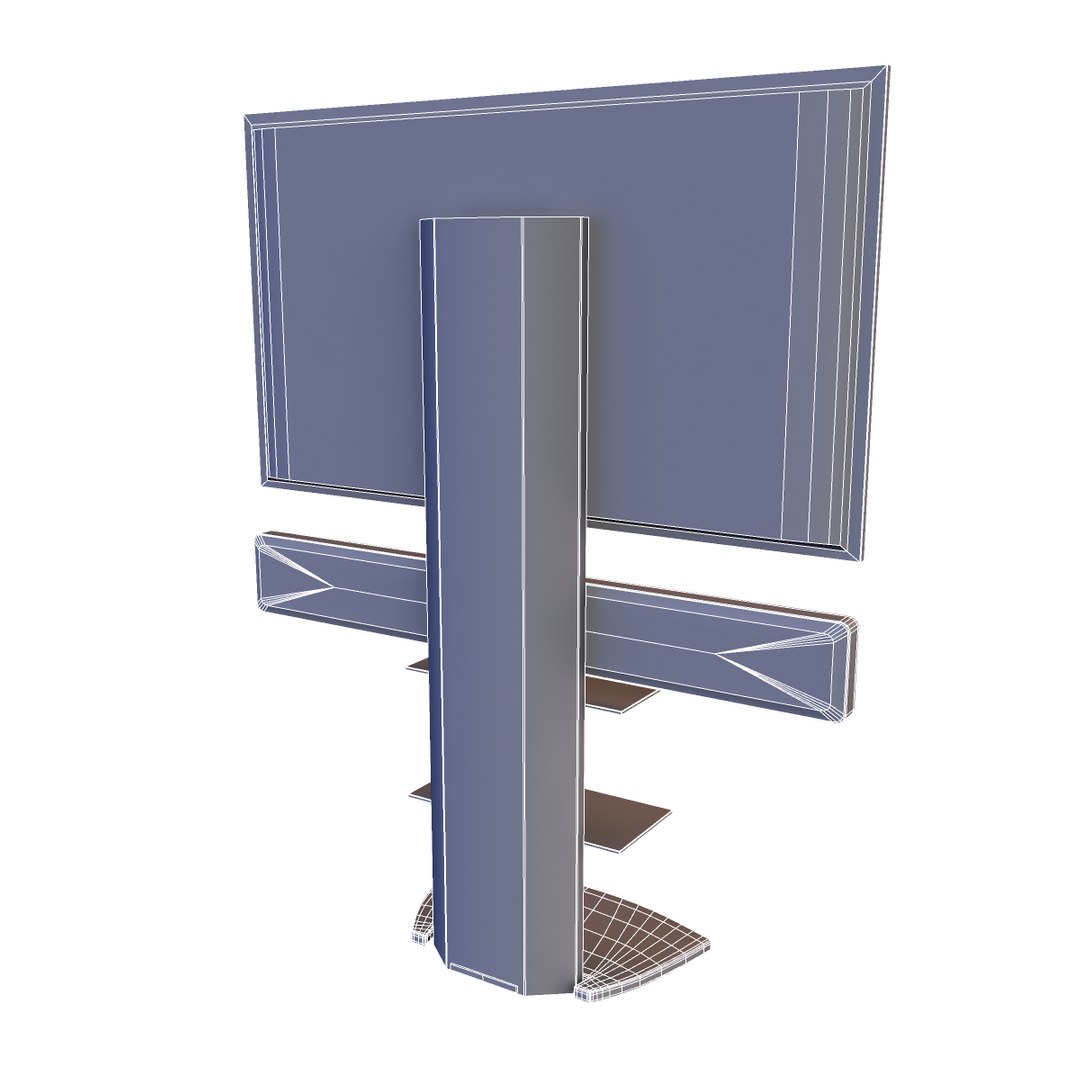 Tv Rack 3d 3ds