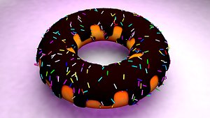 pack donut 3D