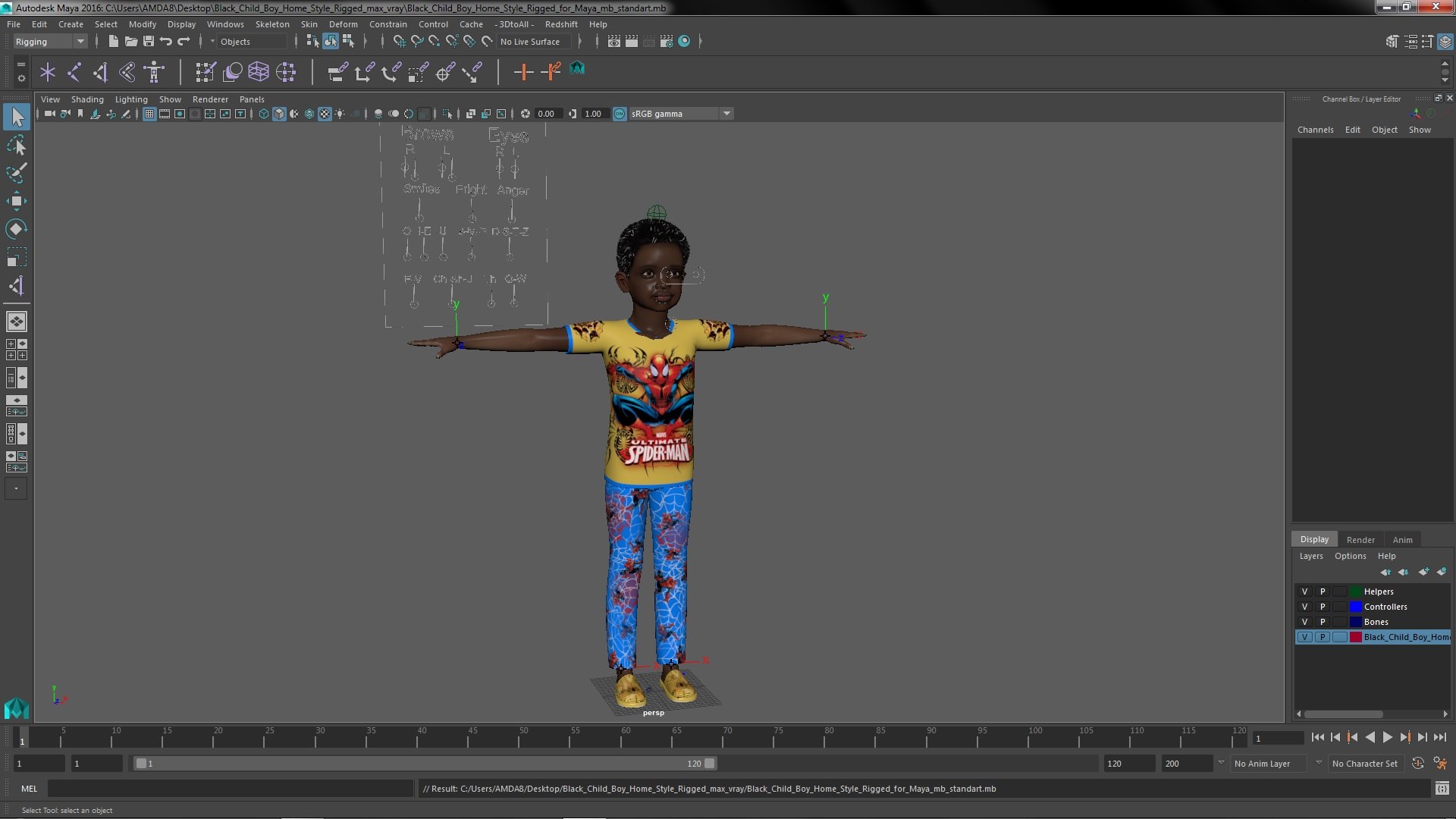 3D Black Child Boy Home Style Rigged for Maya https://p.turbosquid.com/ts-thumb/QZ/bKp7hn/9j/blackchildboyhomestyleriggedformayac4dmodel038/jpg/1665572782/1920x1080/fit_q87/3f8b92cf4419d7036ab15b09b9362af01e2a6fa4/blackchildboyhomestyleriggedformayac4dmodel038.jpg