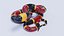 3D Animated Eastern Coral Snake