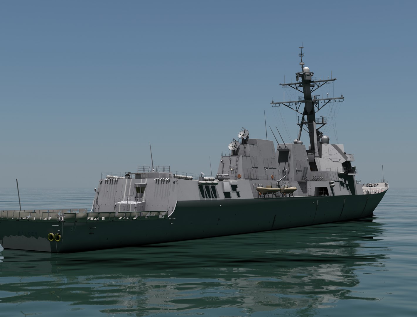 3ds Max Arleigh Burke Ddgs Navy Ships