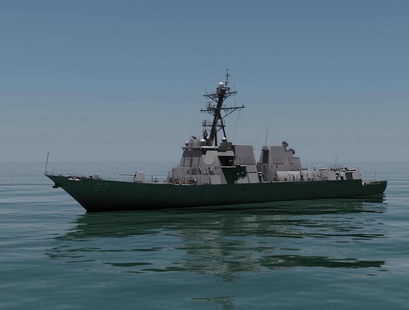 3ds Max Arleigh Burke Ddgs Navy Ships