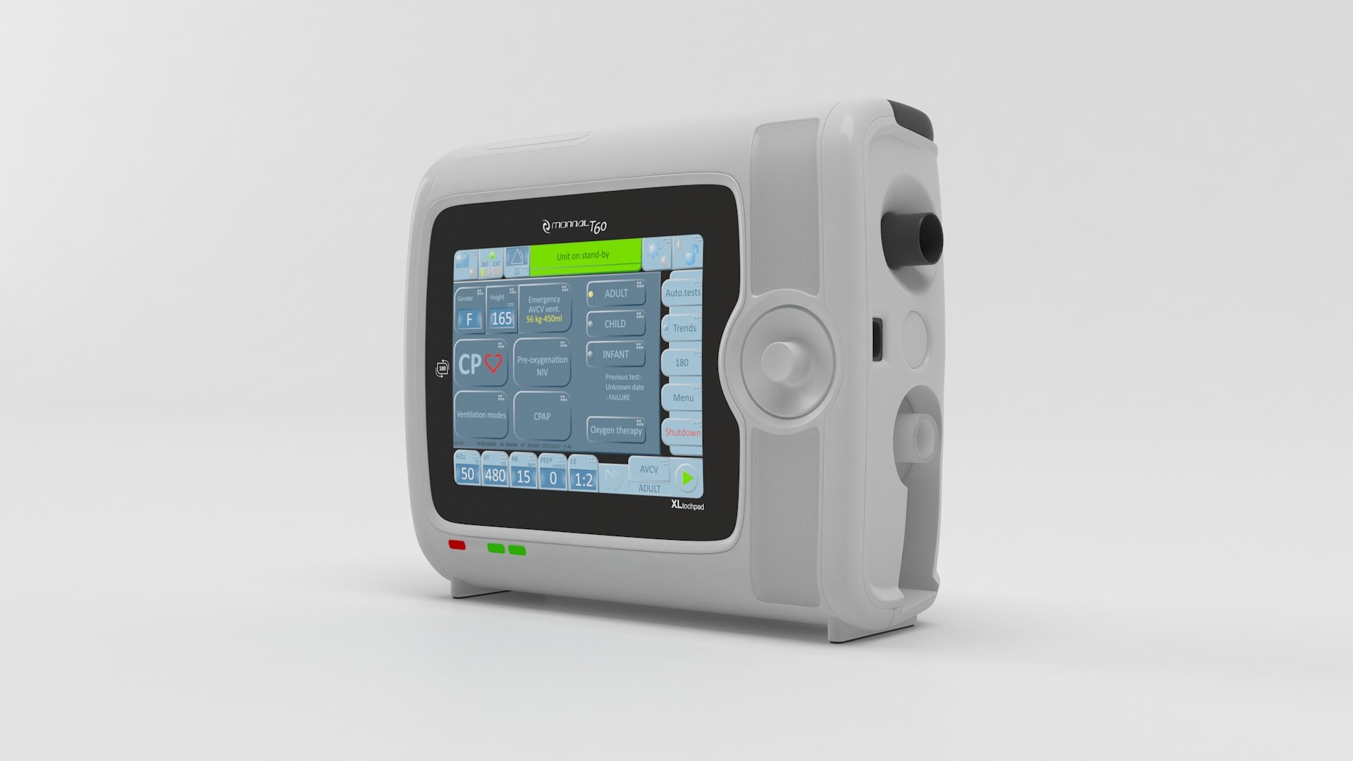 Monnal T60 3D Model - TurboSquid 1468031