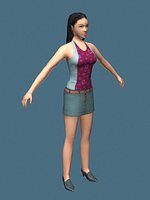 High Heel Girl (Medium Poky)