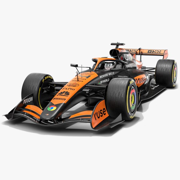 Formula 1 2026 F1 McLaren Livery Concept 3D model