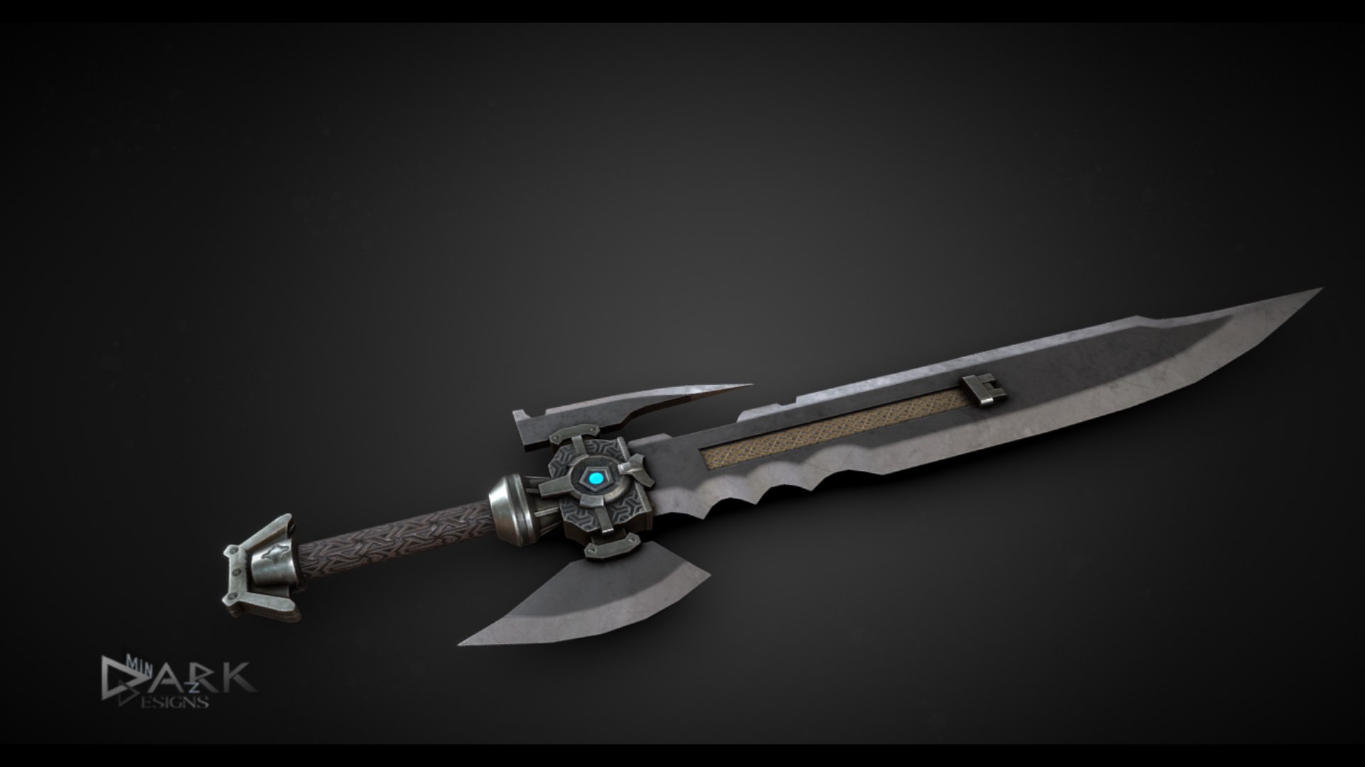 3D Viking Sci-Fi Fantasy Blade - TurboSquid 1814343