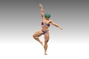 Woman Body Builder