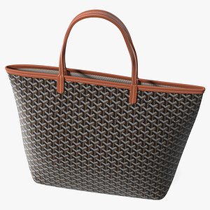 Goyard St Louis PM Carryall Jet Black