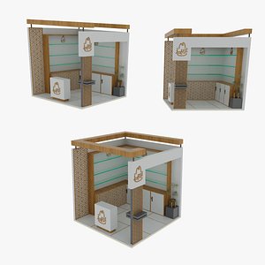 3D exhibition booth