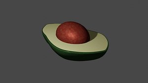Avocado 3D model