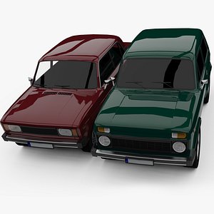 Unity 3D Generic Soviet Cars