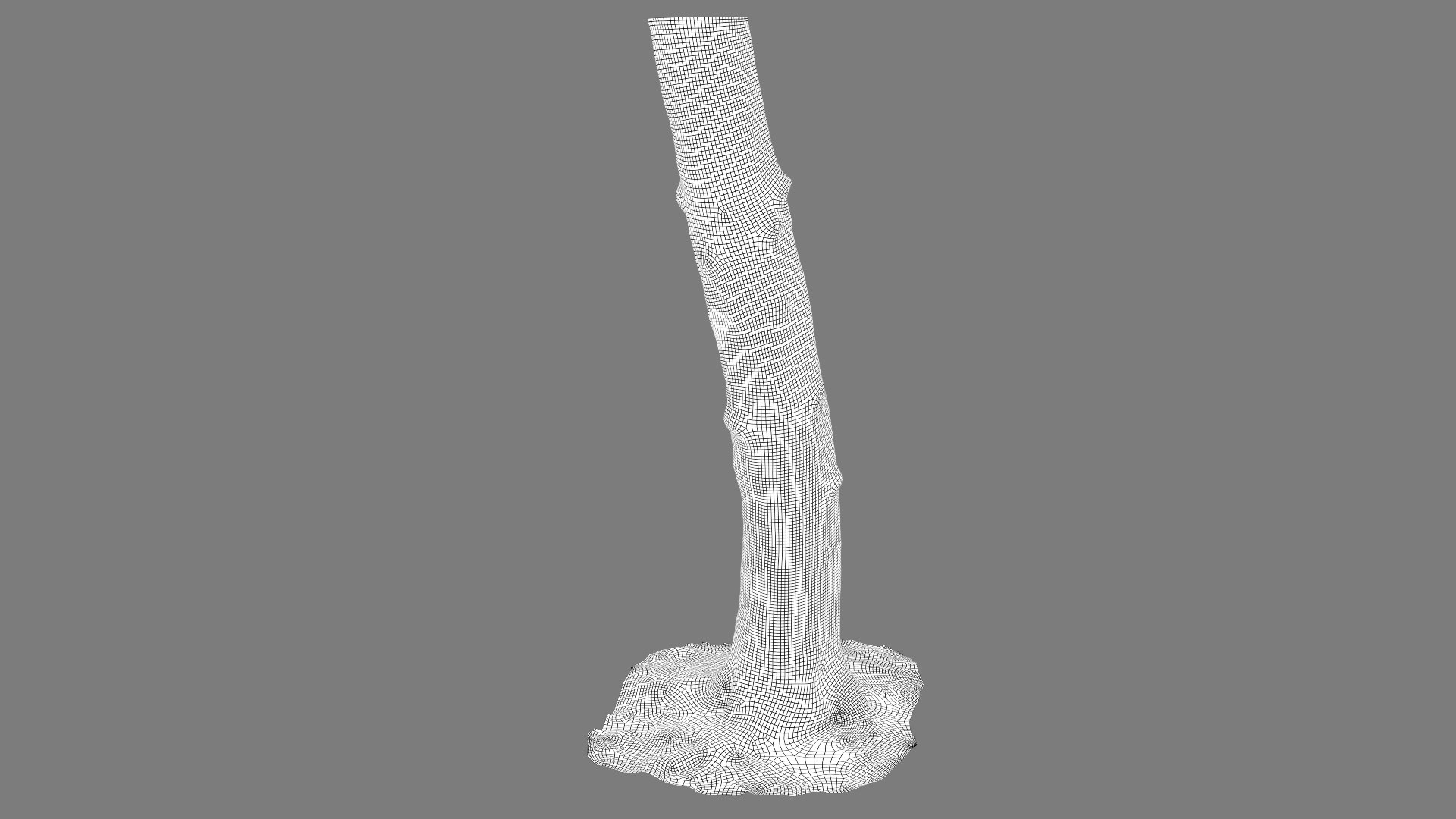 3D Scanned Forest Tree Trunk 05 StemCell - TurboSquid 2290541