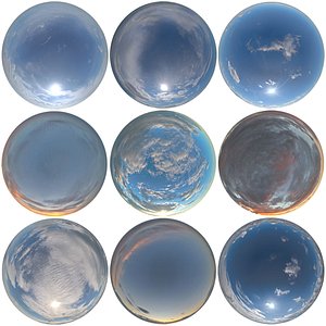 HDRI Skydomes V 3D model