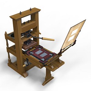 Printing Press, Benjamin Franklin