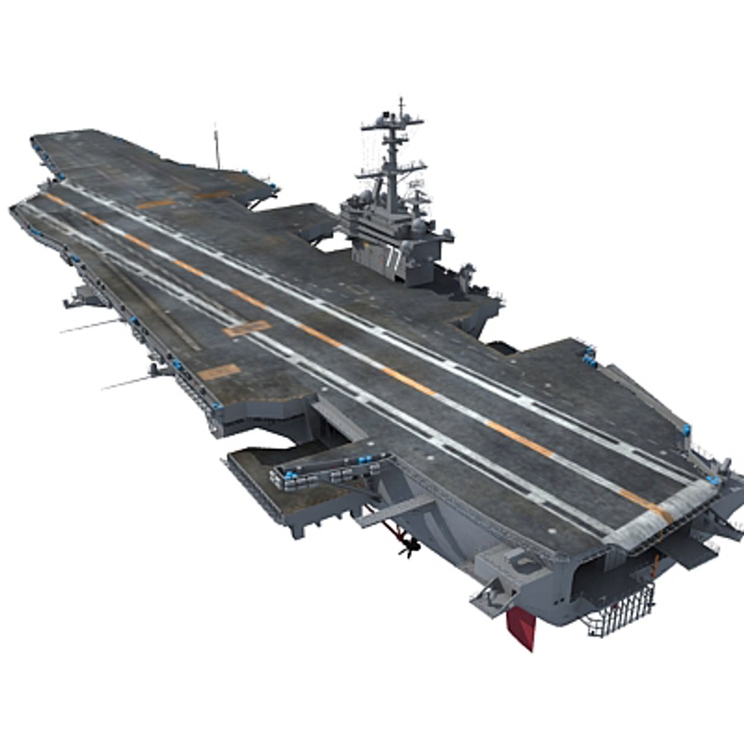 3d model navy h ship