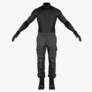 3D Men Suit model