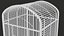 Cage à oiseaux Lowpoly PBR