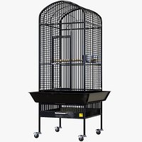 Bird Cage Lowpoly PBR