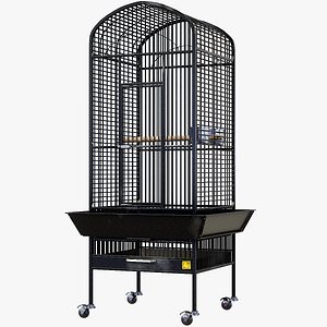 Bird Cage Lowpoly PBR