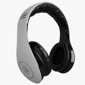 soul headphones ludacris 3d model
