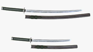 3D katana chisa