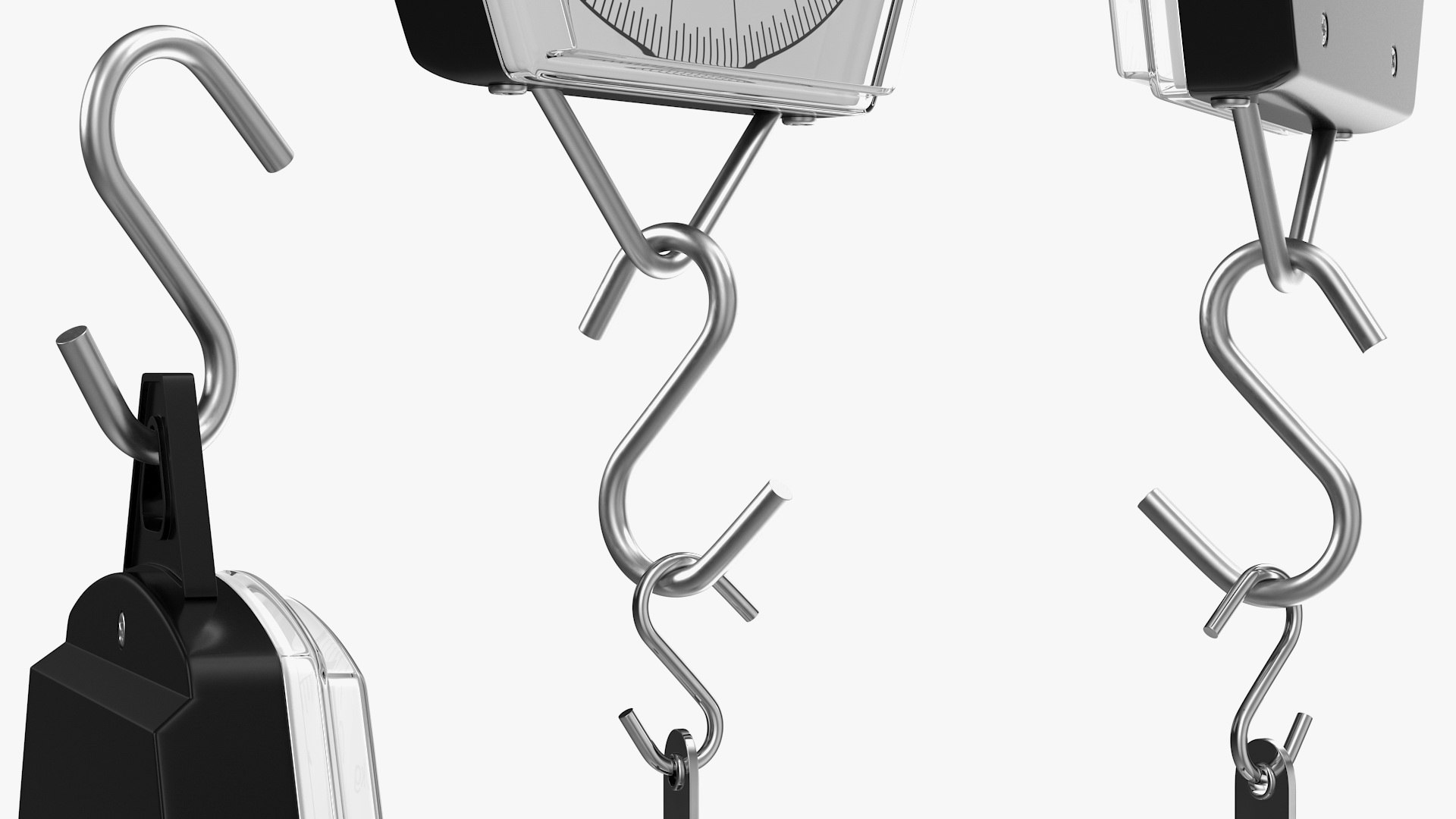 3D mechanical hanging scales pan model - TurboSquid 1681350