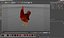 Brown Hen Standing 3D Model