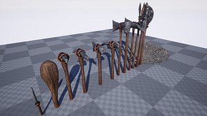 Stone Survival Tools 10 Assets
