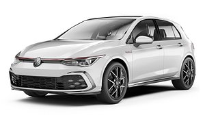3D Volkswagen Golf VIII GTI 2020 model