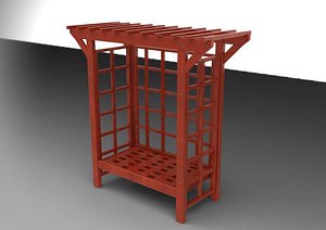 3d arbor 3 model