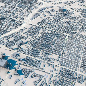 3D model Las Vegas City Nevada United States