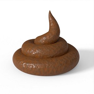 Realistic Poop. Excrement