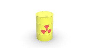 Radioactive Waste Drum