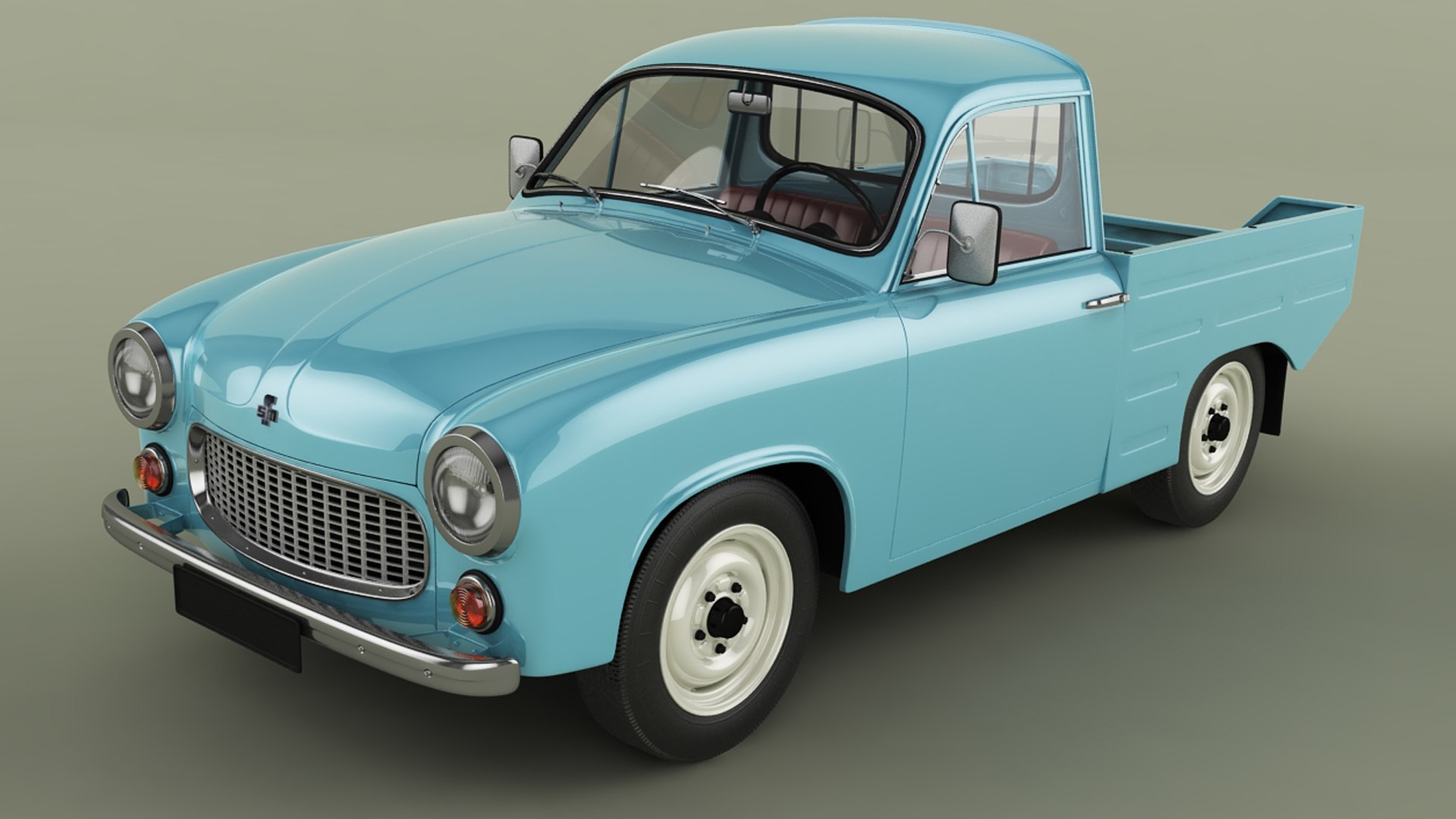 3D FSM Syrena R20 - TurboSquid 2464458