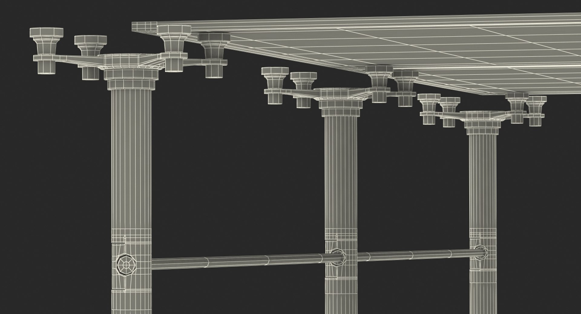 Spider facade fixing model - TurboSquid 1260765