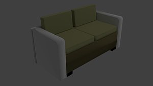 3d couch sofa model