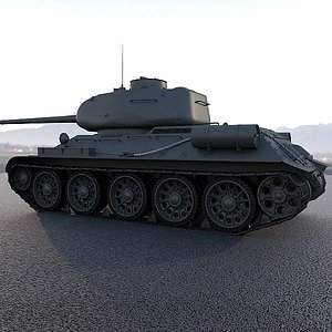 T34-85 High poly