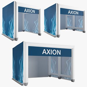 axion tents cube inflatable 3D model