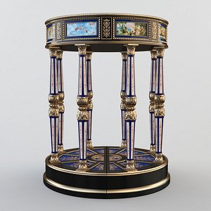 porcelain table 3d max