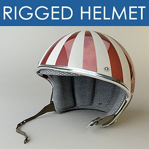 Rigged Helmet moto