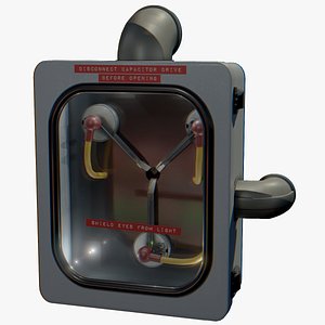 3D model Flux Capacitor - Back to the Future