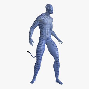 Avatar Idle Animation Rigged