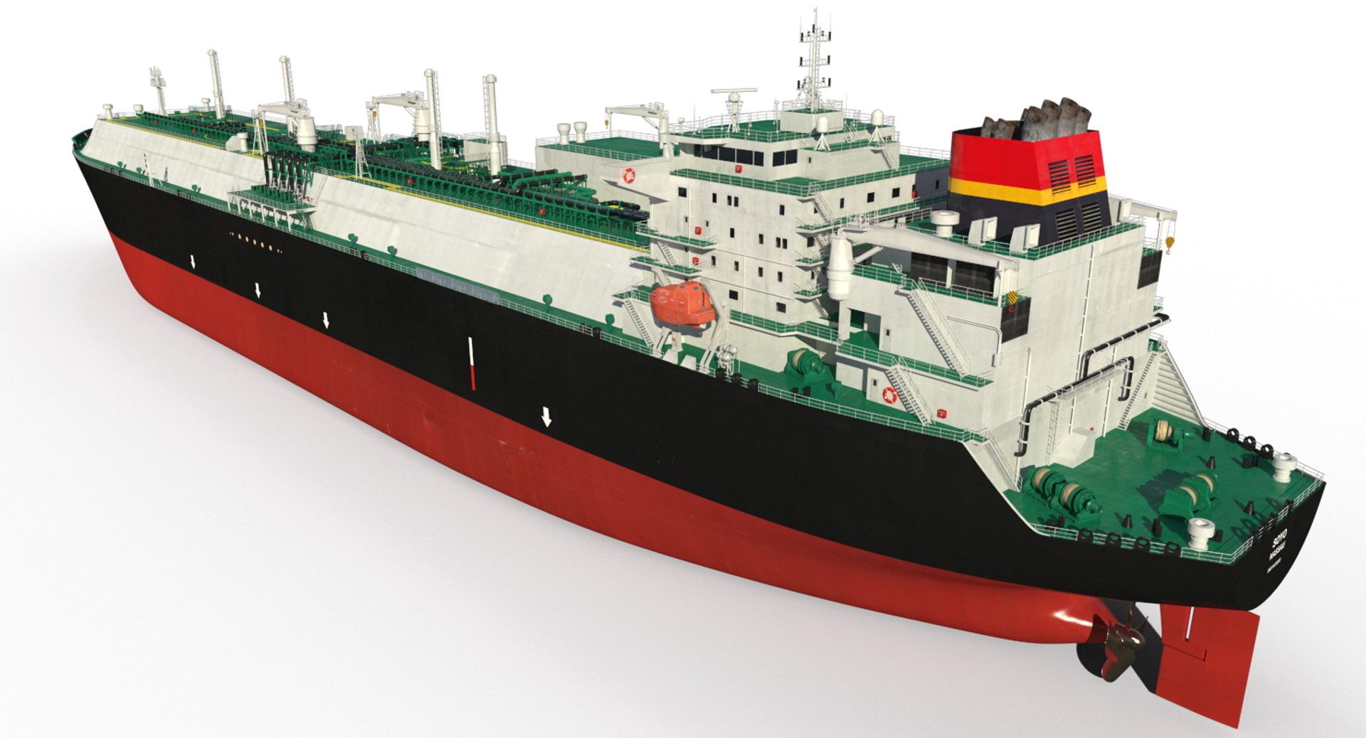 3dsmax lng carrier ship soyo